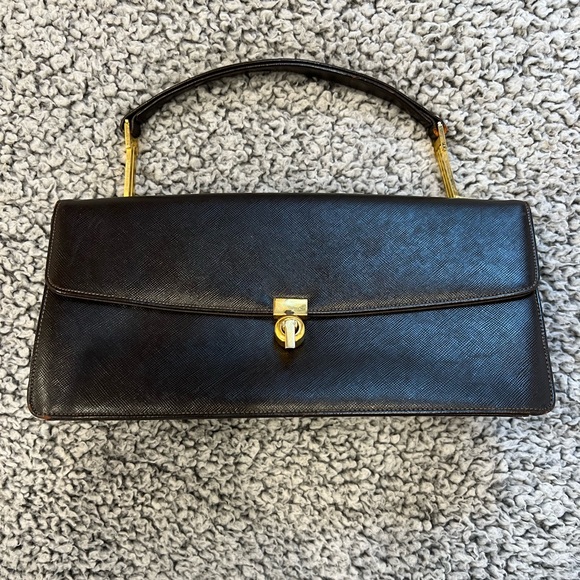 VINTAGE BAGUETTE HANDBAG - Picture 1 of 6